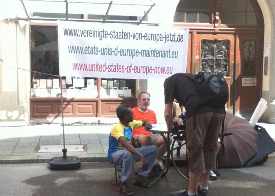 Bild vom Stand am Hans-Sachs Strassenfest